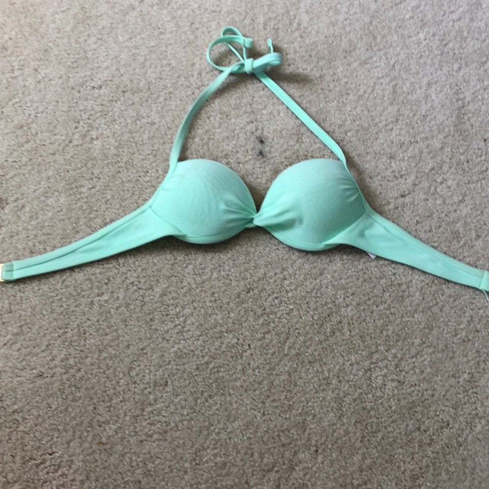 Xhilaration Sea Grean Bikini Top